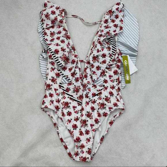 NWT Gianni Bini | One Piece Flora Swimsuit - Picture 3 of 6